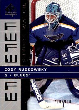 2002-03 SP Authentic #159 Cody Rudkowsky Front