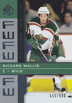 2002-03 SP Authentic #164 Rickard Wallin Front