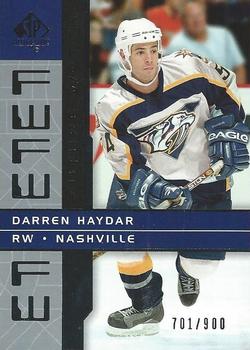 2002-03 SP Authentic #175 Darren Haydar Front