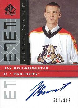 2002-03 SP Authentic #187 Jay Bouwmeester Front