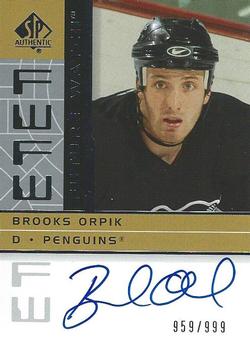 2002-03 SP Authentic #200 Brooks Orpik Front