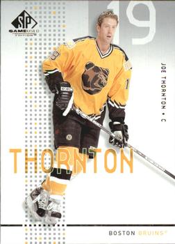 2002-03 SP Game Used #4 Joe Thornton Front