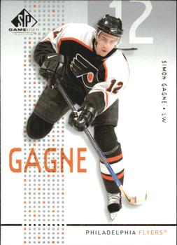 2002-03 SP Game Used #36 Simon Gagne Front