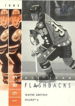 Wayne Gretzky 2013-14 Game Worn Jersey Card Authentic Fabrics Upper Deck  #AF-WG