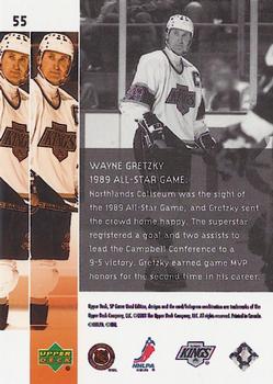 2002-03 SP Game Used #55 Wayne Gretzky Back