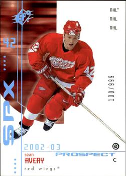 Sean Avery Gallery  Trading Card Database