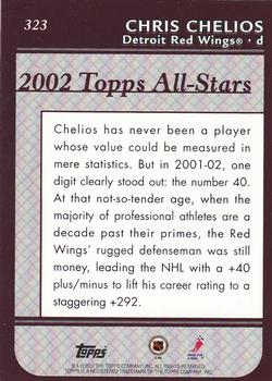 2002-03 Topps #323 Chris Chelios Back