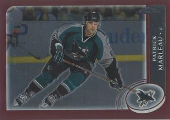 2002-03 Topps Chrome #44 Patrick Marleau Front