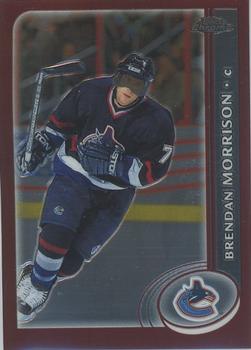 2002-03 Topps Chrome #91 Brendan Morrison Front