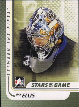 2010-11 In The Game Between The Pipes #101 Dan Ellis Front