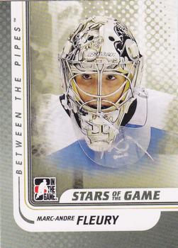 2010-11 In The Game Between The Pipes #118 Marc-Andre Fleury Front
