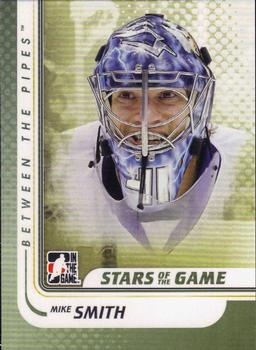 2010-11 In The Game Between The Pipes #127 Mike Smith Front