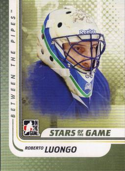 2010-11 In The Game Between The Pipes #135 Roberto Luongo Front