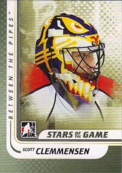 2010-11 In The Game Between The Pipes #137 Scott Clemmensen Front