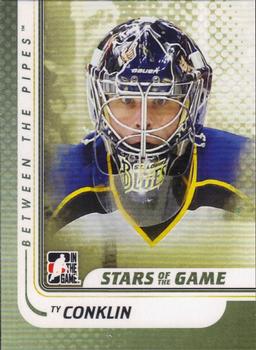 2010-11 In The Game Between The Pipes #143 Ty Conklin Front