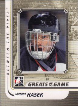 2010-11 In The Game Between The Pipes #156 Dominik Hasek Front