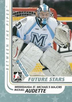 2010-11 In The Game Between The Pipes #2 Mickael Audette Front