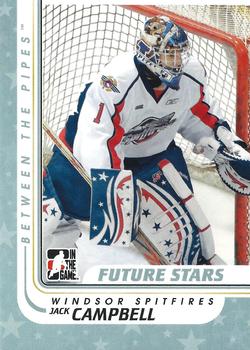 2010-11 In The Game Between The Pipes #16 Jack Campbell Front