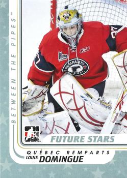 2010-11 In The Game Between The Pipes #23 Louis Domingue Front