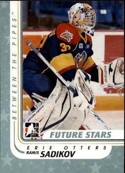 2010-11 In The Game Between The Pipes #37 Ramis Sadikov Front