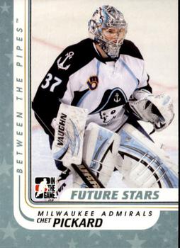 2010-11 In The Game Between The Pipes #55 Chet Pickard Front