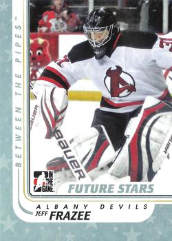 2010-11 In The Game Between The Pipes #64 Jeff Frazee Front