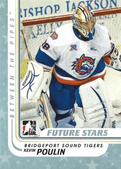 2010-11 In The Game Between The Pipes #72 Kevin Poulin Front