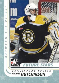 2010-11 In The Game Between The Pipes #78 Michael Hutchinson Front