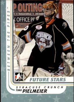 2010-11 In The Game Between The Pipes #85 Timo Pielmeier Front