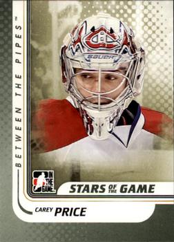 2010-11 In The Game Between The Pipes #94 Carey Price Front