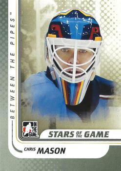 2010-11 In The Game Between The Pipes #95 Chris Mason Front