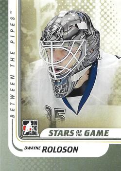 2010-11 In The Game Between The Pipes #103 Dwayne Roloson Front
