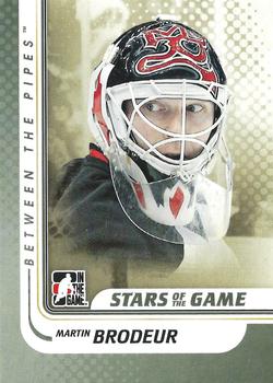 2010-11 In The Game Between The Pipes #120 Martin Brodeur Front