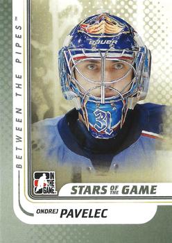 2010-11 In The Game Between The Pipes #129 Ondrej Pavelec Front