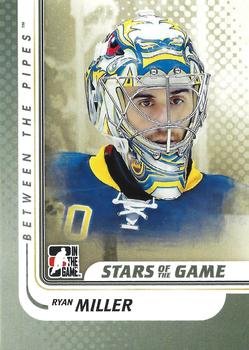 2010-11 In The Game Between The Pipes #136 Ryan Miller Front