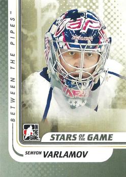 2010-11 In The Game Between The Pipes #138 Semyon Varlamov Front