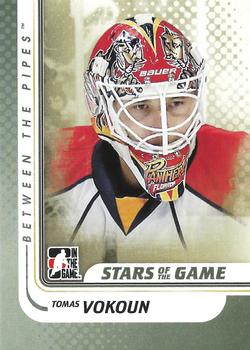 2010-11 In The Game Between The Pipes #141 Tomas Vokoun Front