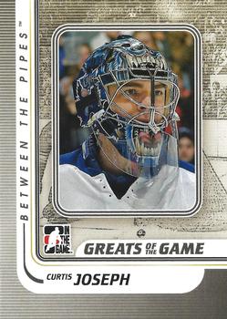 2010-11 In The Game Between The Pipes #152 Curtis Joseph Front