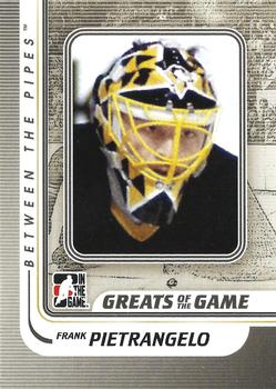 2010-11 In The Game Between The Pipes #160 Frank Pietrangelo Front