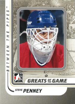 2010-11 In The Game Between The Pipes #183 Steve Penney Front