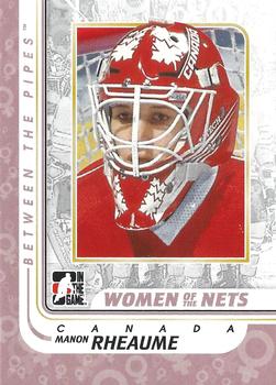 2010-11 In The Game Between The Pipes #190 Manon Rheaume Front
