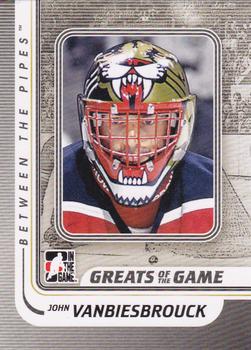 2010-11 In The Game Between The Pipes #167 John Vanbiesbrouck Front