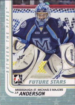 2010-11 In The Game Between The Pipes #20 JP Anderson Front