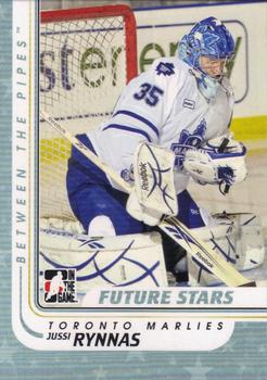 2010-11 In The Game Between The Pipes #70 Jussi Rynnas Front