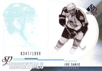 2010-11 SP Authentic #153 Joe Sakic Front