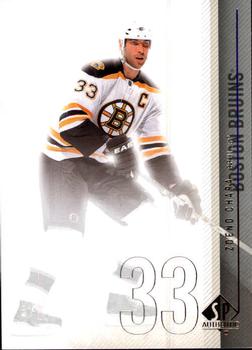 2010-11 SP Authentic #96 Zdeno Chara Front