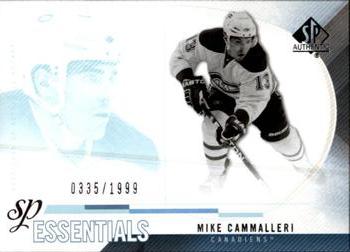 2010-11 SP Authentic #188 Mike Cammalleri Front