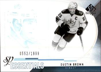 2010-11 SP Authentic #194 Dustin Brown Front