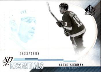 2010-11 SP Authentic #200 Steve Yzerman Front