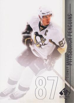 2010-11 SP Authentic #1 Sidney Crosby Front